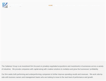 Tablet Screenshot of gallamargroup.com